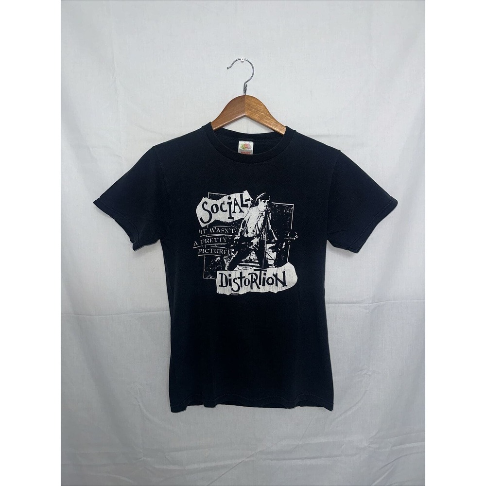 Social Distortion T Shirt Vintage Punk Rock Band 2004 Size small